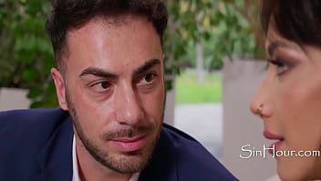 Big dick european studs stuff a petite small sized girl