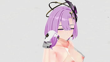 Honkai impact 3rd griseo transparent clothing undress nude dance hentai a ddiction mmd 3d pink hair clip