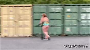 Flashing scooter exhibitionist preview