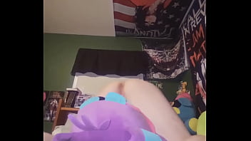 Chubby goth fucks her plushie teaser ask for full
