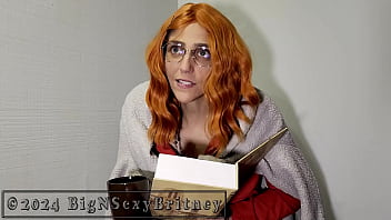 Big n sexy britney heads to the library hot librarian blowjob and facial promo video 1 minute sfw teaser