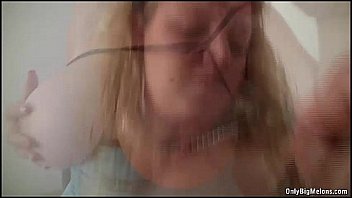 Busty sima playing with her udders