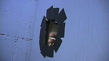 Ebony backs her booty all the way to the gloryhole 11