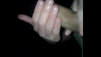 Young man masturbating