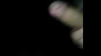 Young man masturbating