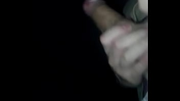 Young man masturbating