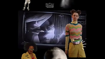 Alicia y su amigo mientras yo los grabo