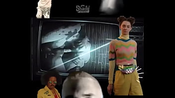 Alicia y su amigo mientras yo los grabo