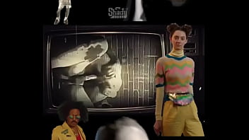 Alicia y su amigo mientras yo los grabo