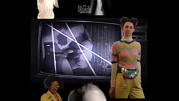 Alicia y su amigo mientras yo los grabo