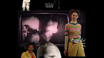 Alicia y su amigo mientras yo los grabo