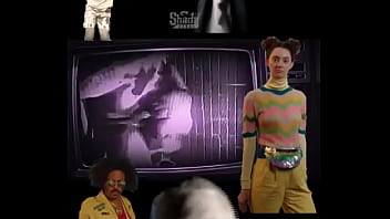 Alicia y su amigo mientras yo los grabo