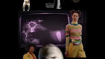 Alicia y su amigo mientras yo los grabo