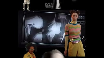 Alicia y su amigo mientras yo los grabo