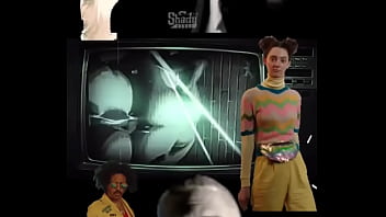 Alicia y su amigo mientras yo los grabo