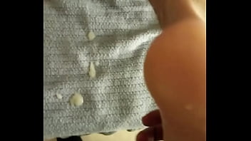 Cumshot week day 4 quite a cumshot but the after math of one on the feet of dirtysocks