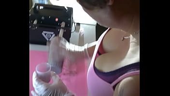 Momma liz in a tank top