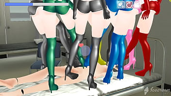 A boy being bully in the infirmery