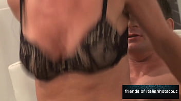 Slutty blonde milf fucks with a handsome athletic male