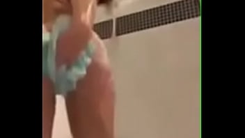 Soapy bath tease