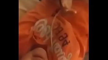 Stuck in a bed with a vibrator