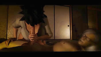 Timid honoka trains relieve stress from her dissolute master preview