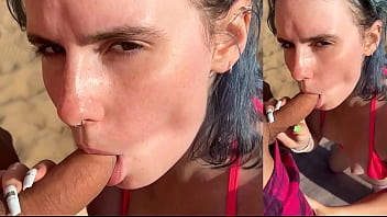 Hot beach public heatwave romance under the sun