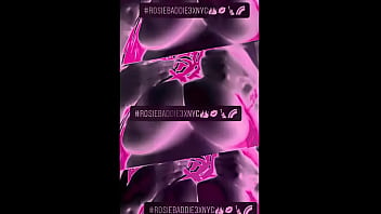 Rosiebaddie3xnyc after dark social media promo