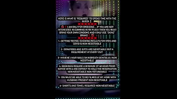 Rosiebaddie3xnyc after dark social media promo