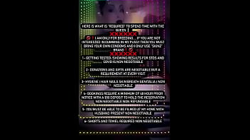 Rosiebaddie3xnyc after dark social media promo