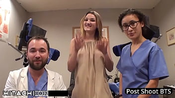 Freshman gets mandatory hitachi orgasm from doctor tampa alexandria riley