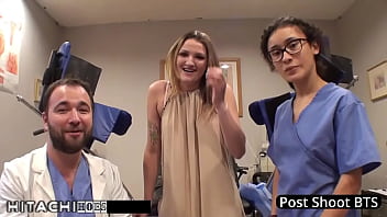 Freshman gets mandatory hitachi orgasm from doctor tampa alexandria riley