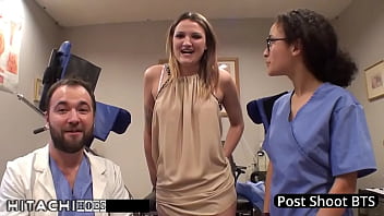 Freshman gets mandatory hitachi orgasm from doctor tampa alexandria riley