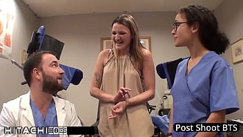 Freshman gets mandatory hitachi orgasm from doctor tampa alexandria riley