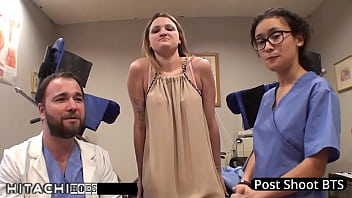 Freshman gets mandatory hitachi orgasm from doctor tampa alexandria riley