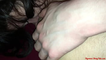 Sucking dick for a massive cumshot