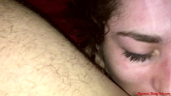 Sucking dick for a massive cumshot