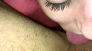 Sucking dick for a massive cumshot