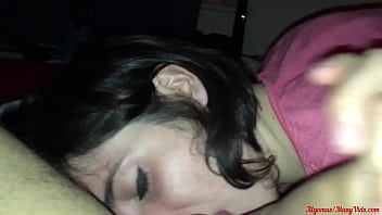 Sucking dick for a massive cumshot