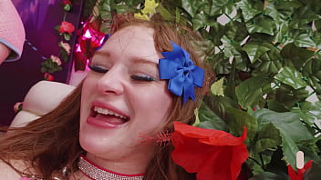 Brand new teen harley love pissed on & puke fucked