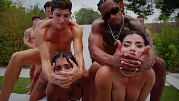 My husband is organizing a super bbc gangbang with 10 men for me yasmina khan and sara retali