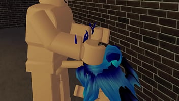 Roblox girl has sex with 3 men who value her pleasure and her big juicy tits