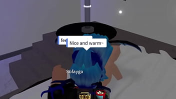 Roblox girl has sex with 3 men who value her pleasure and her big juicy tits