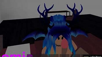 Roblox girl has sex with 3 men who value her pleasure and her big juicy tits