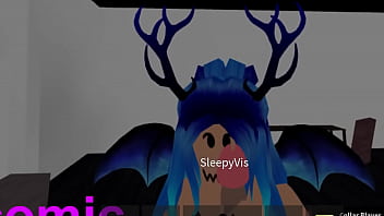 Roblox girl has sex with 3 men who value her pleasure and her big juicy tits