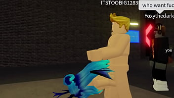 Roblox girl has sex with 3 men who value her pleasure and her big juicy tits