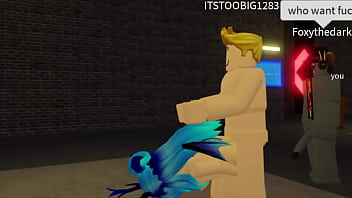 Roblox girl has sex with 3 men who value her pleasure and her big juicy tits