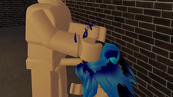 Roblox girl has sex with 3 men who value her pleasure and her big juicy tits