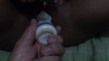 Jade got all chafed after playing too much with her toys