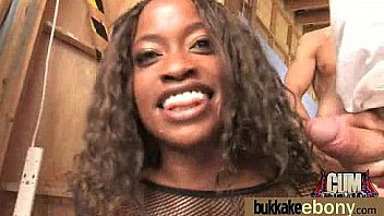 Dp group sex action with hot ebony slut 13